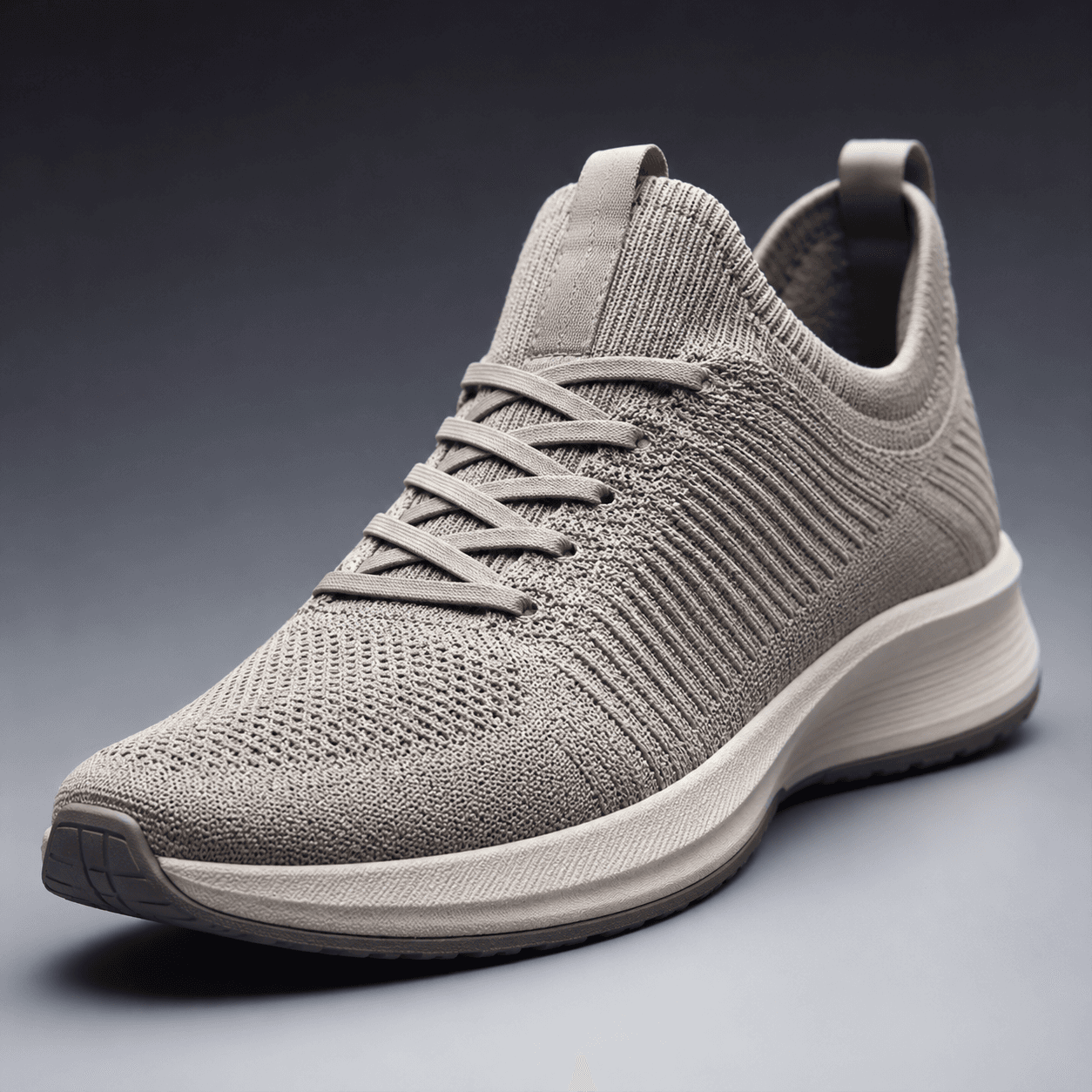 Studio sneaker close-up prompt example