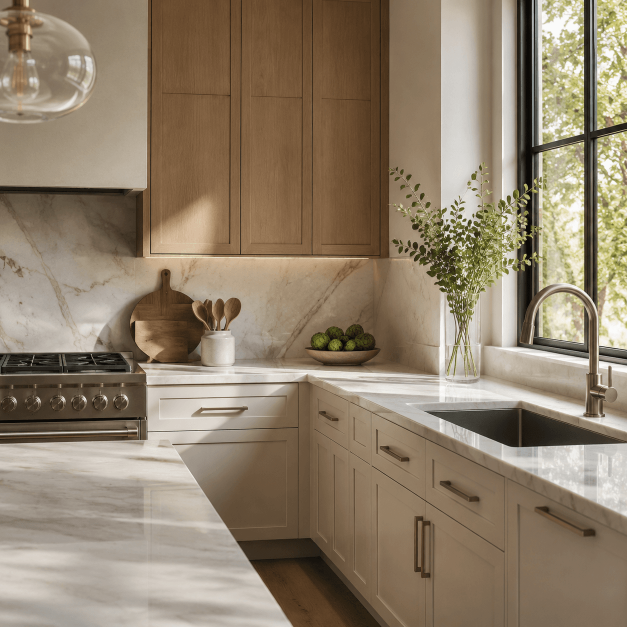 High-end kitchen prompt example